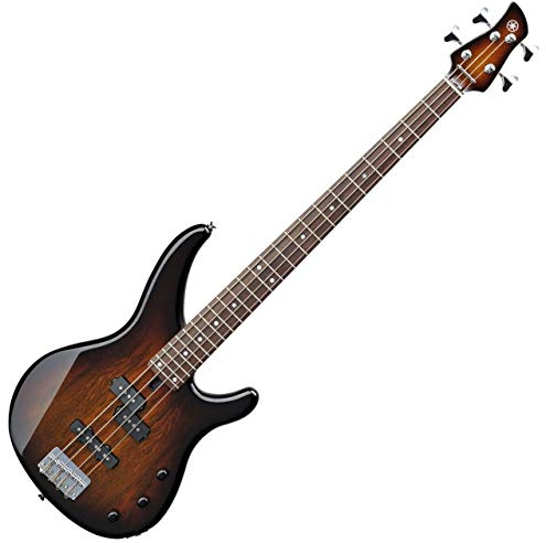 Yamaha TRBX174EW Electric Guitar Solide 4Cordes Marron - Guitares (4 Cordes, 1,6 Cm, 2,1 Cm, 2,44 Cm, 4 Cm, 5,64 Cm)