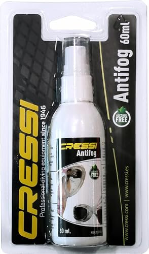 Cressi Premium Anti Fog für Taucherbrille, weiss, 60 ML