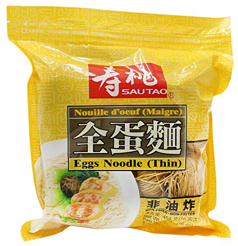 Sau Tao Eiernudeln dünn 454g