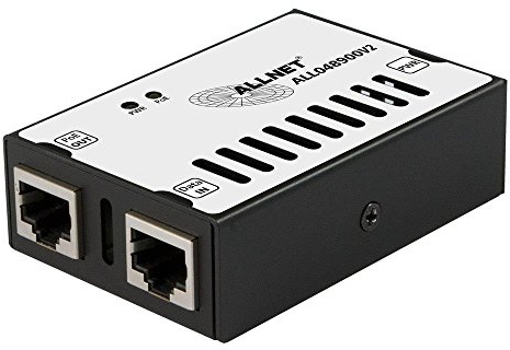 ALLNET Z PoE Injektor Gigabit/PoE & PoE & PoE & LT PoE (15,4W/30W/60W/90W) / Metallgehäuse / ALL048900v2