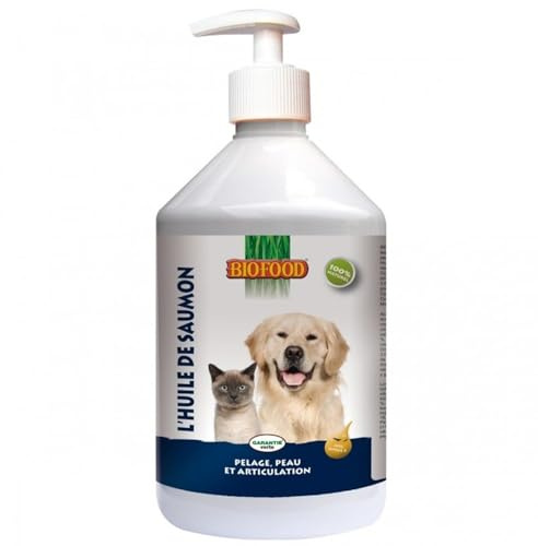 BIOFOOD Huile de Saumon pour Chien/Chat 250 ml