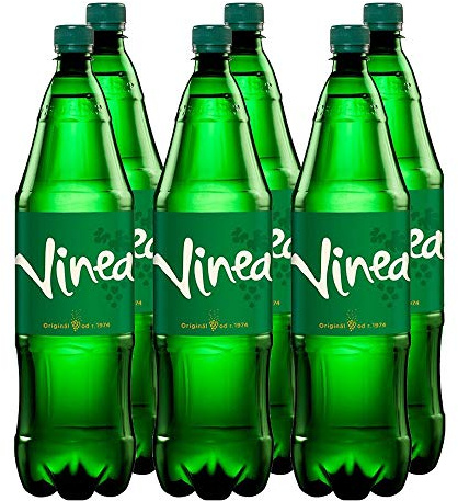 Vinea Vit druva lemonad 1,5 liters förpackning (6 x 1,5 liter)