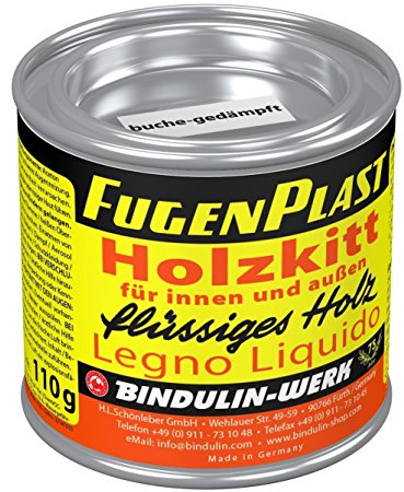 Fugenplast Holzkitt 110 g - verschiedene Farben (buche-gedämpft)