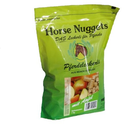 Horse Nuggets® cavallo Snack – sacchetto – con mela