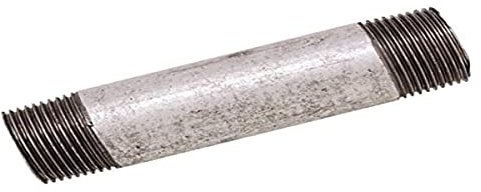 Boutté – Tube fer galvanisé M26x34 longueur 100 mm – Raccordement plomberie acier