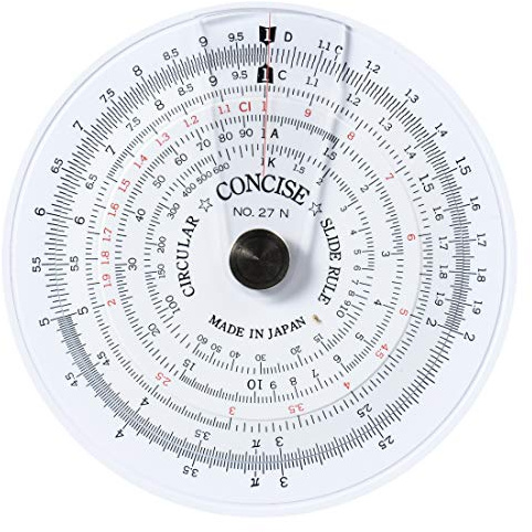 Concise Ruler - Calculadora circular 27N 100805