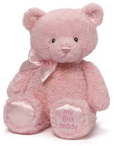 Gund My 1st Teddy (Medium Pink)