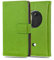 Cadorabo Hülle kompatibel mit Nokia Lumia 1020 aus Premium Kunst Leder Flip Klappbare Stoßfeste Magnetische [Standfunktion] [Kartenfächern] Cover Hülle für Nokia Lumia 1020 Tasche in Grün