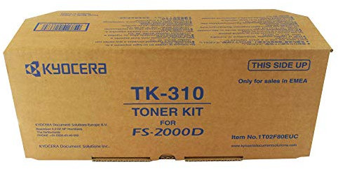 Kyocera 1T02F80EUC TK-310 Tonerkartusche 12.000 Seiten, schwarz