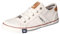 MUSTANG Damen Canvas Sneaker Weiß, Schuhgröße:EUR 37