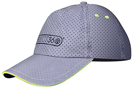 Proviz REFLECT360 Breathable Reflective Running Cap for Men Women Silver