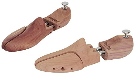 Household Essentials 77412-1 CedarFresh Men's Premium Red Cedar Wood Shoe Tree - Med(US)/Small (EU)