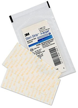 3M Steri-Strip Verstärkte Haut Verschlüsse, 12mm x 100mm, Packung 10