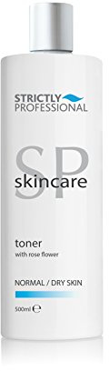 Strictly Professional Toner for Normal/Dry Skin 500ml – Hydrating & Refreshing Facial Toner – Moisturising Skincare – Professional Salon Size