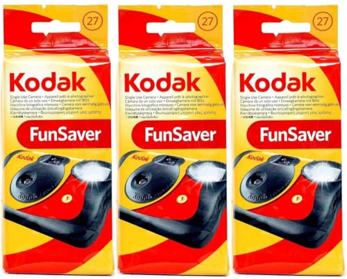 Disposable Kodak Camera [Camera] 3Pack