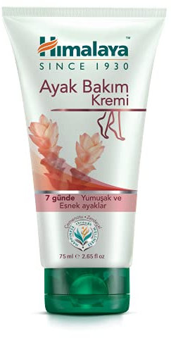 Himalaya Herbals Foot Care Cream | for Dry and Cracked Heels | with Antiseptic, Antimicrobial and Moisturizing Benefits | Made from Natural Ingredients -75g