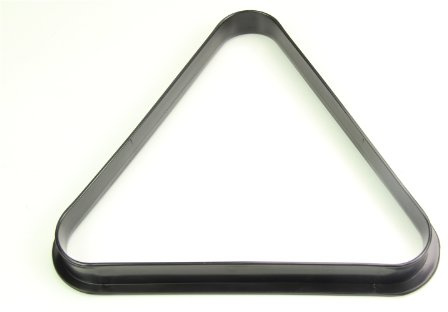 Other 1 1/2 Inch (38mm) 10 Ball BLACK Plastic SNOOKER Triangle - for 10 red balls