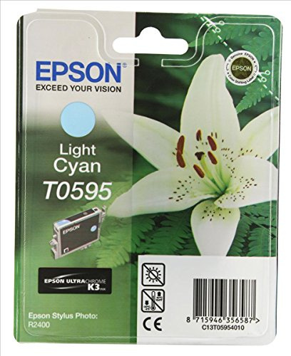 Epson T0595 bläckpatron lilja, singelpack, ljus cyan
