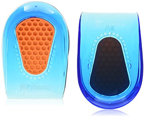 Spenco Gel Heel Cup Shoe Inserts for Pain Relief from Heel Spurs or Bruising, Medium/Large