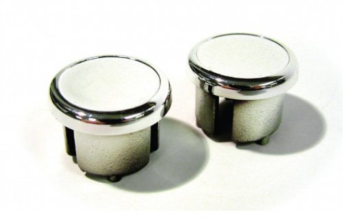 Point Bike Lenkerendstopfen Chrom zum Einschlagen