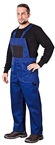 Reis MMSNB_46 Multi Master Schutzlatzhose, Blau-Schwarz, 46 Größe