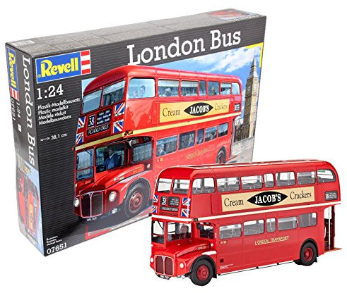 Revell 07651 London Bus 1:24 Scale Unbuilt/Unpainted Plastic Model Kit