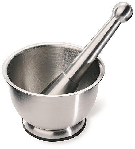 BOJ Mortero Acero Inoxidable