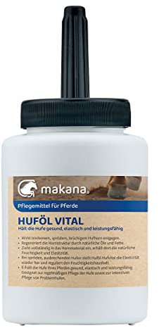 Makana Huföl Hufvital Oleogel, 500 ml Spenderflasche mit Pinsel (1 x 0,5 l)