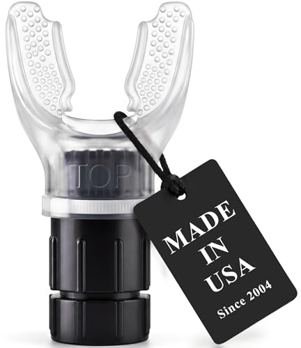 Expand-A-Lung | Breathing Exercise Fitness Trainer | Inspiratory Muscle Strength Tool | Breathe Easier with Stronger Lungs | Dual-Way Inhale-Exhale Adjustable Resistance Settings