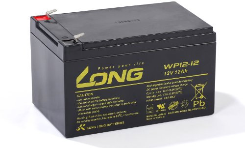 Akku Batterie Kung Long WP12-12 12V 12Ah wie 10Ah 11Ah 13Ah Blei Bleigel VdS geprüft