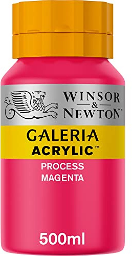Winsor and Newton Galeria Acrylic Colour 500ml 533 Process Magenta (Pot)
