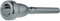 Gewa 710057 Mundstück Bariton 6 1/2 AL-B, versilbert