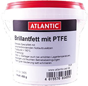 Atlantic Brilliantfett mit PTFE 450 g Eimer (3455)