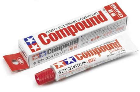 Tamiya Compound ruvido, 22 ml (1-pack)