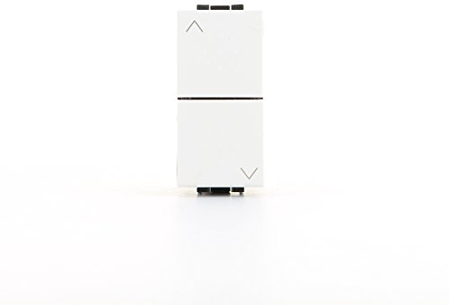 Bticino SN4037F Pulsante Doppio, Bianco [versione per il professionista]