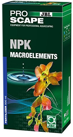 JBL ProScape NPK Macroelements 2111500 3 element – växtgödselmedel för Aquascaping, 500 ml