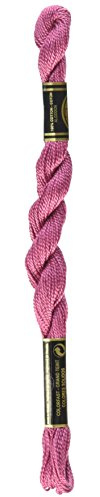 DMC 115 5-3687 Pearl Cotton Thread, Mauve, Size 5