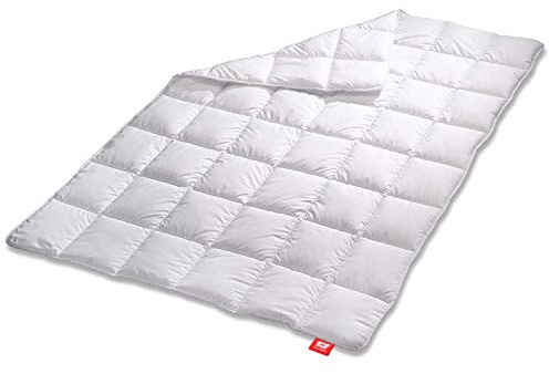 Medicate Ganzjahres Bettdecke 155x220 cm - Wärmeregulierende Allergiker Bettdecke 155x220 - Steppdecke aus atmungsaktiven Fasern - bis 95° waschbar - Made in Germany