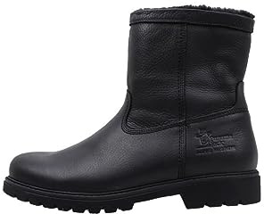 Panama Jack Fedro Herren Warm gefüttert Classics Halbschaft Stiefel & Stiefeletten, Schwarz (Black), 44 EU