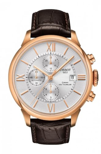 Tissot Herren Chronograph Automatik Armbanduhr Chemin des Tourelles