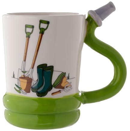 Puckator Mug en céramique avec Anse en Forme de Tuyau