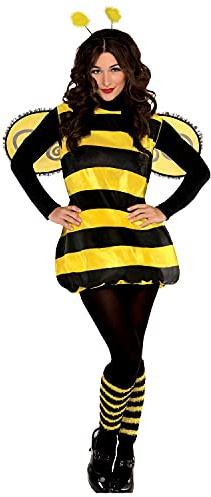 amscan Vuxna Darling Bugs kostymer med vingar och antennhuvud Bopper