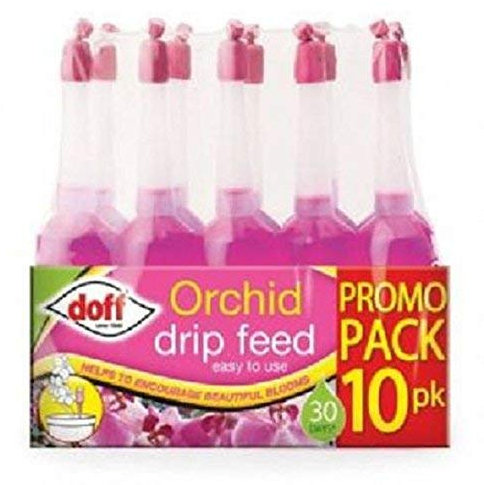 Doff New Pack 10 Orchid Plant Feed Drip Feeders Brand