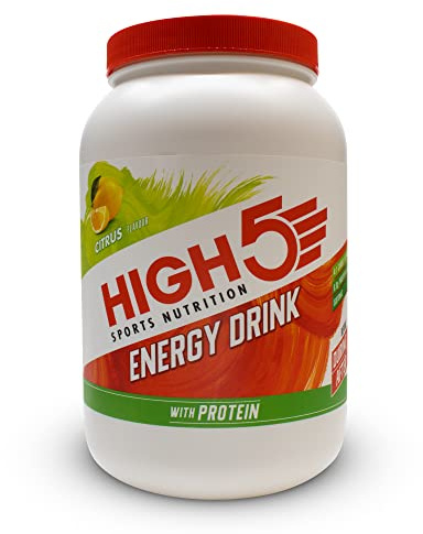 HIGH5 Energy Drink With Protein Blend of Carbohydrates Protein & Electrolytes (Citrus, 1.6kg)