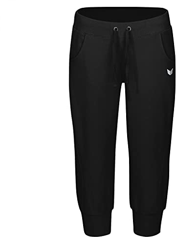Erima Damen 3/4 Sweathose mit Bündchen 210200 46
