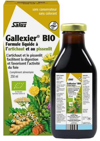Salus Gallexier Bio Formule Aux Plantes Amères Pissenlit Artichaut 250 ml
