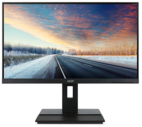 Acer B6 B276HULE 27 Wide Quad HD IPS écran Plat de PC - écrans Plats de PC (68, 6 cm (27), 2560 x 1440 Pixels, LED, 5 ms, 350 CD/M², Gris)