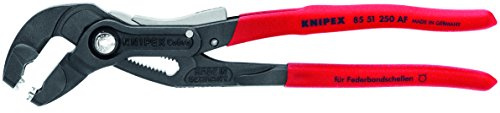 Knipex Tools 85 51 250 AF 10 Hose Clamp Pliers with Locking Device