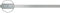 Format 7647510330 – Messlatte Stahl 300 x 28 mm Inox. Format