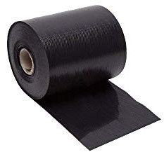 Bond-It Damp Proof Course (DPC) Membrane 100mm X 30 Metre roll - Flexible, Durable, Safe and Clean to Handle Meets BS6515. Embossed to Assist Mortar Adhesion - Cost Effective dpc, Black, DPC100